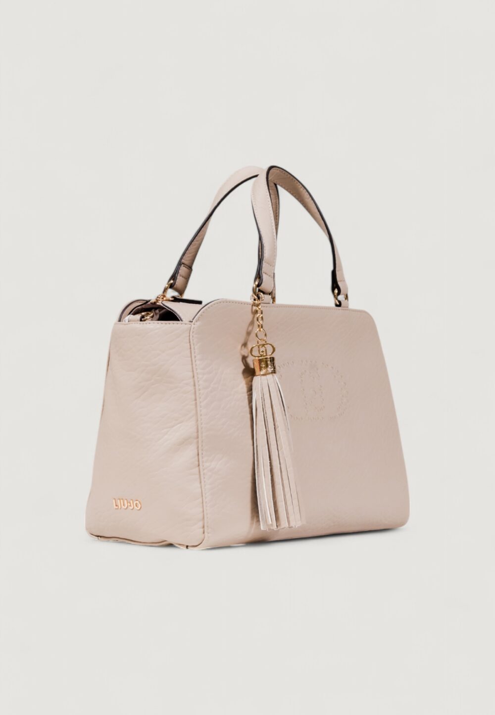 Borsa Liu-Jo ECS M SATCHEL Beige chiaro - Foto 4