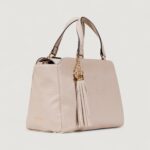 Borsa Liu-Jo ECS M SATCHEL Beige chiaro - Foto 4