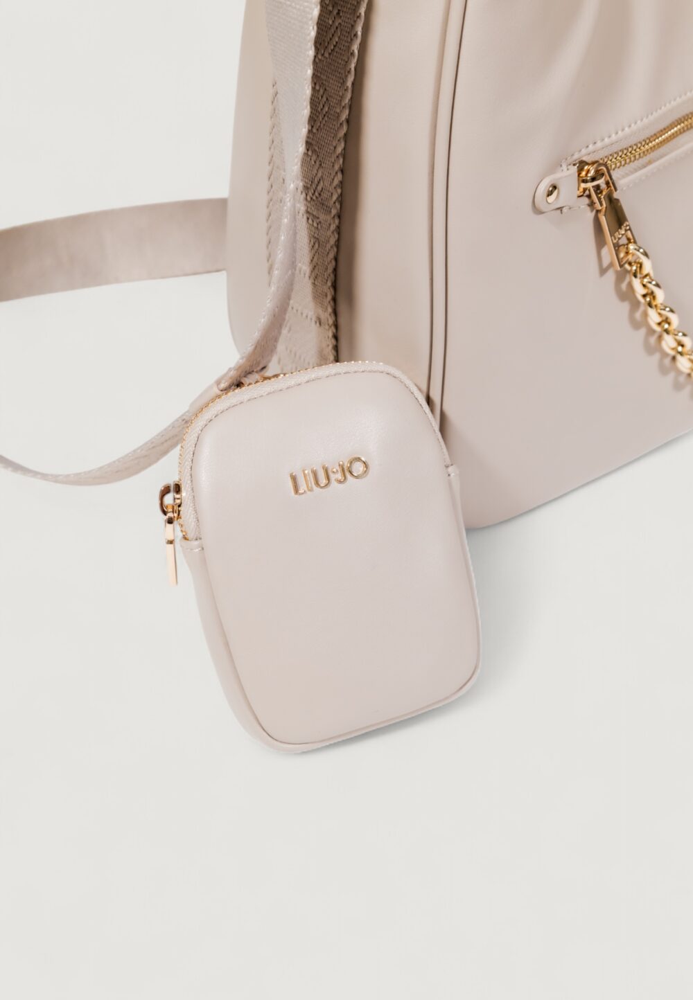 Borsa Liu-Jo M HOBO Beige chiaro - Foto 4