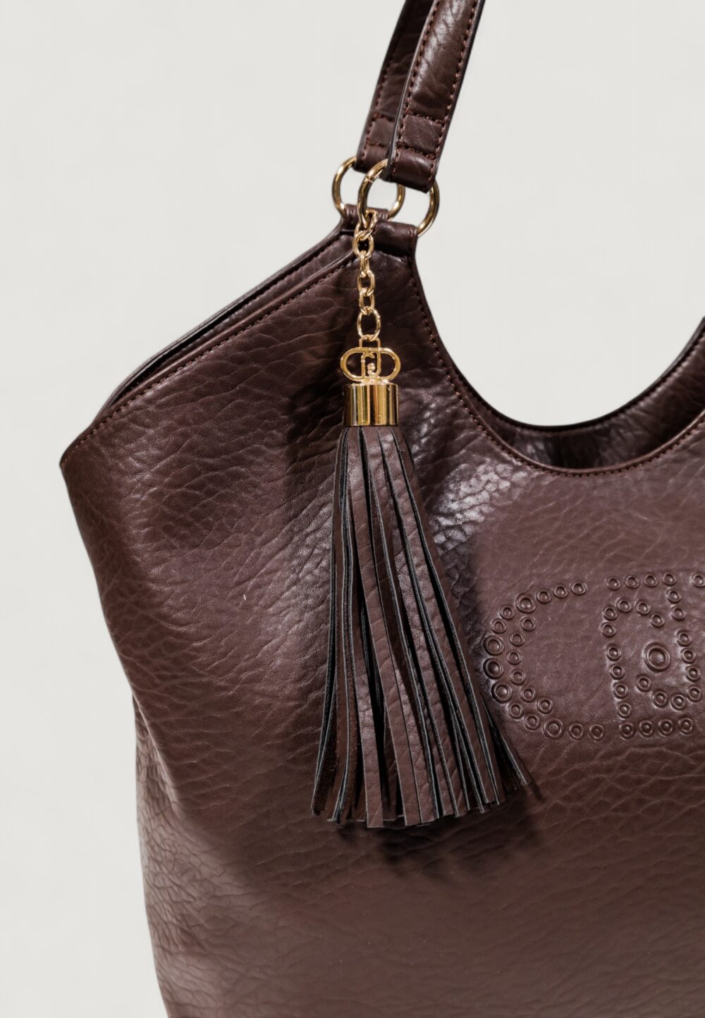 Borsa Liu-Jo ECS L TOTE Marrone Scuro - Foto 3