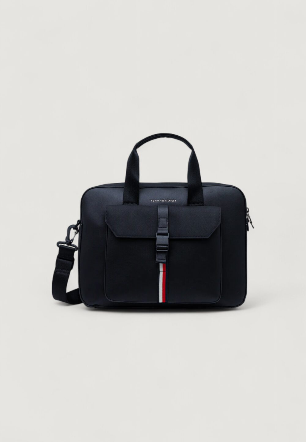 Borsa Tommy Hilfiger TH FOUNDATION COMPUTER BAG Blu - Foto 1