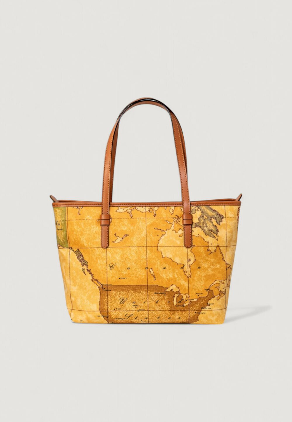 Borsa Alviero Martini Prima Classe MEDIUM SHOPPING Beige - Foto 2