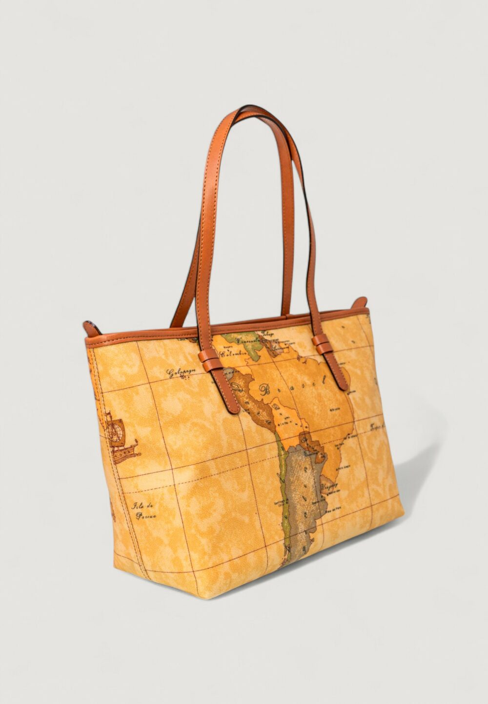 Borsa Alviero Martini Prima Classe MEDIUM SHOPPING Beige - Foto 5