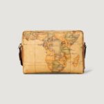 Borsa Alviero Martini Prima Classe TESSUTO LOGO Beige - Foto 1