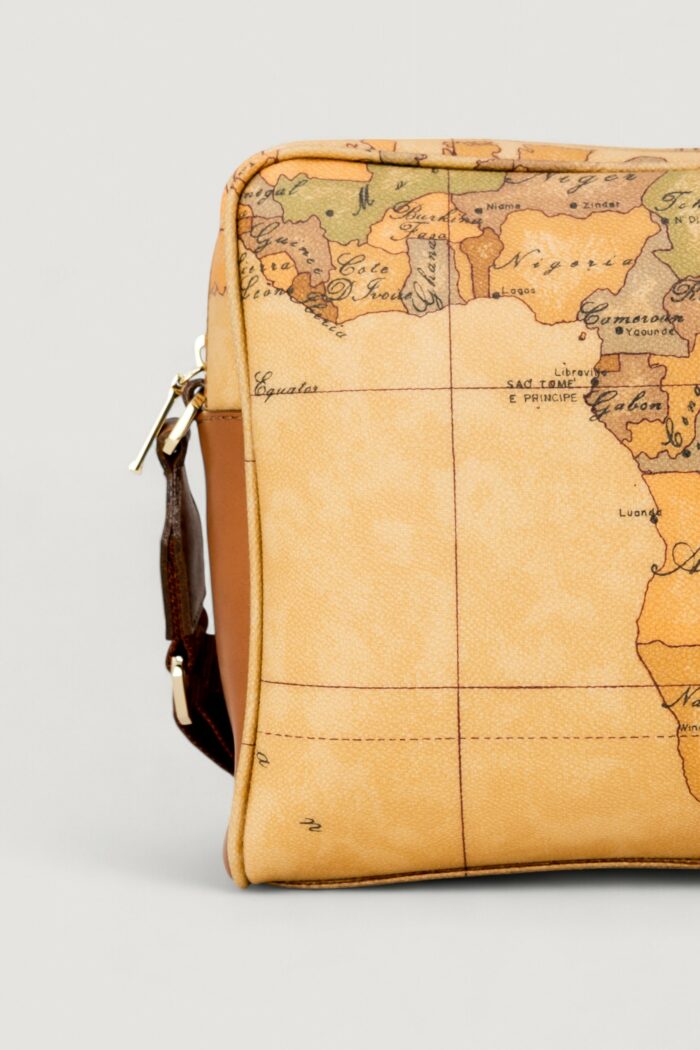 Borsa Alviero Martini Prima Classe TESSUTO LOGO Beige
