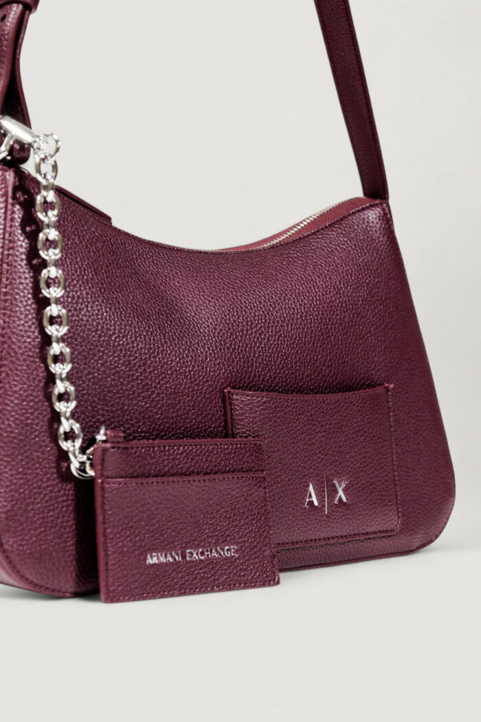 Borsa Armani Exchange SHOULDER BAG Bordeaux – XW001213 AF15625