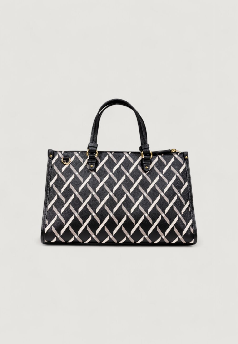 Borsa Armani Exchange TOP HANDLE BAG Nero - Foto 5