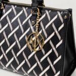 Borsa Armani Exchange TOP HANDLE BAG Nero - Foto 3