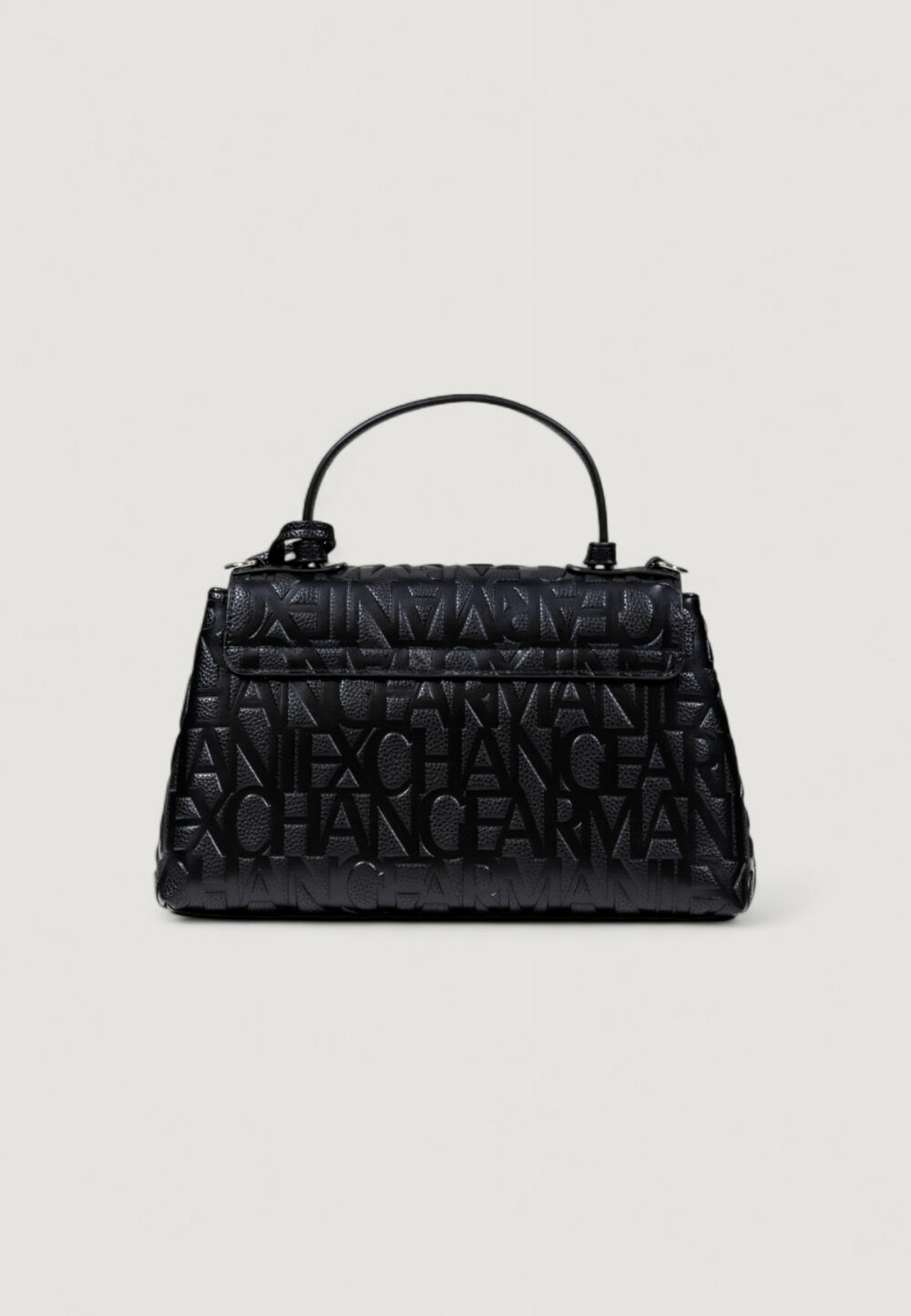 Borsa Armani Exchange TOP HANDLE BAG Nero - Foto 5