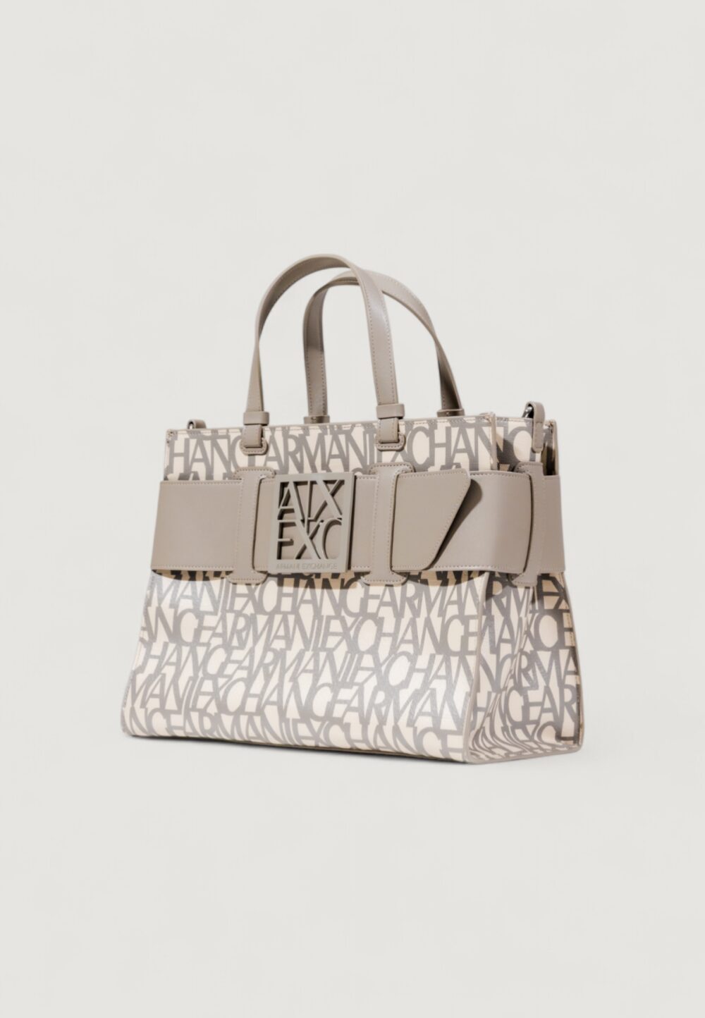 Borsa Armani Exchange  Taupe - Foto 4