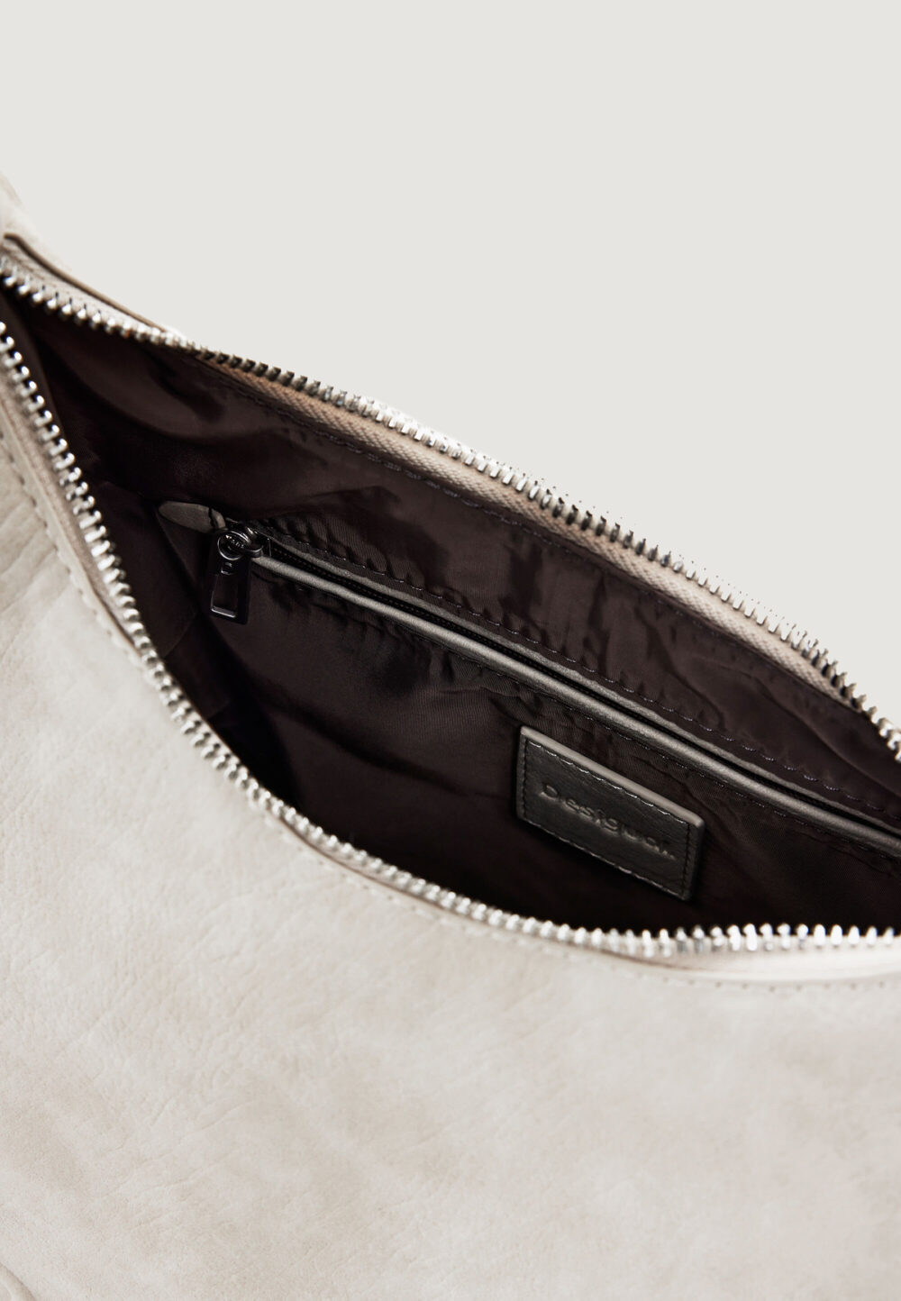Borsa Desigual BAG HALF LOGO MONTVILLE Beige chiaro - Foto 5