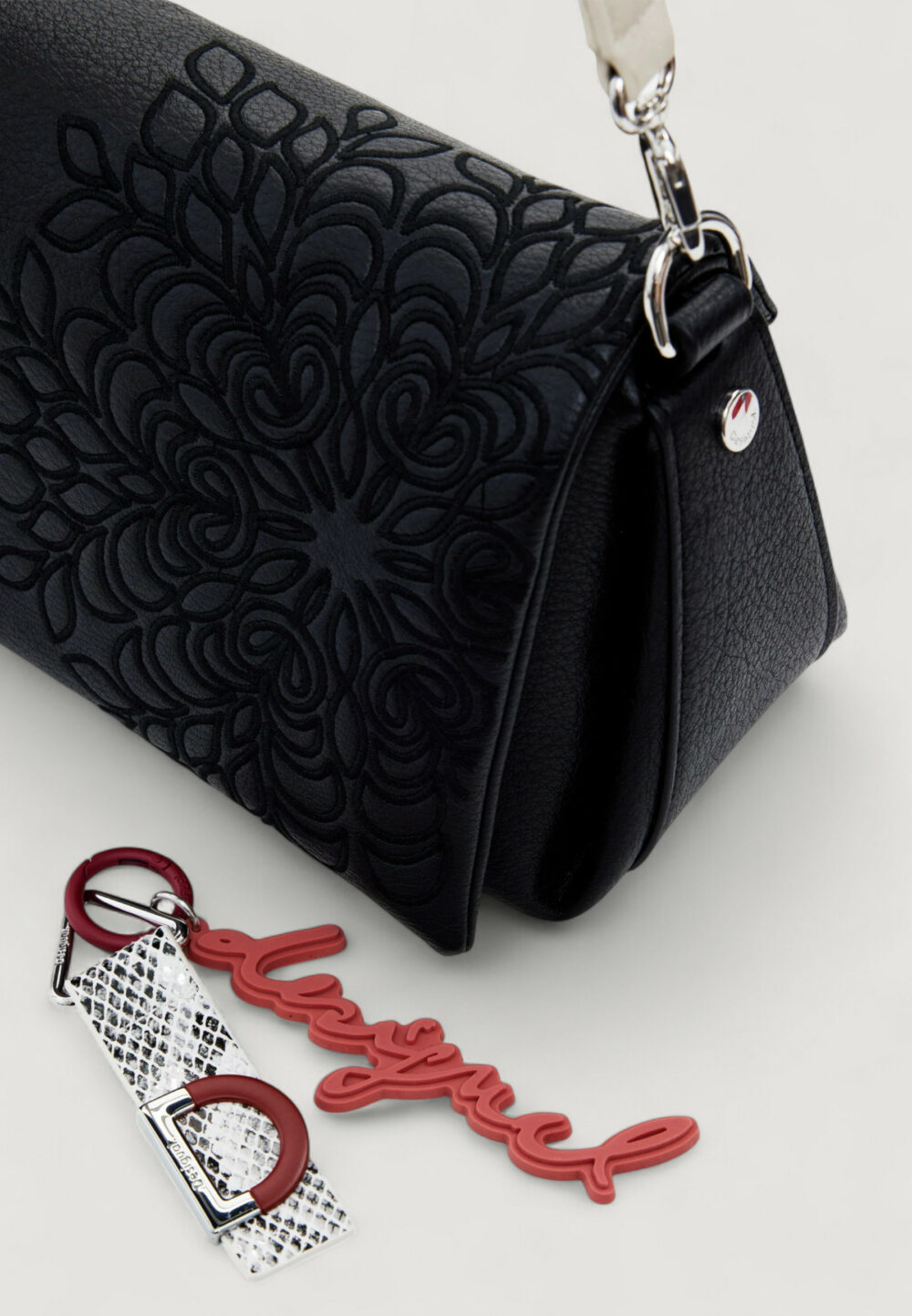 Borsa Desigual BAG_SIERRA NARON MEDIUM F Nero - Foto 4