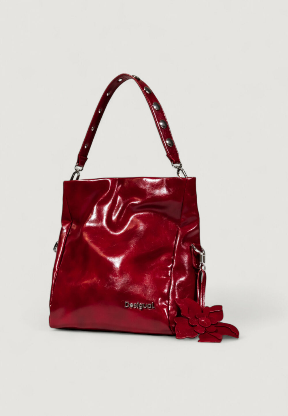 Borsa Desigual BAG_REPRISE RED VALENTIN Rosso - Foto 3
