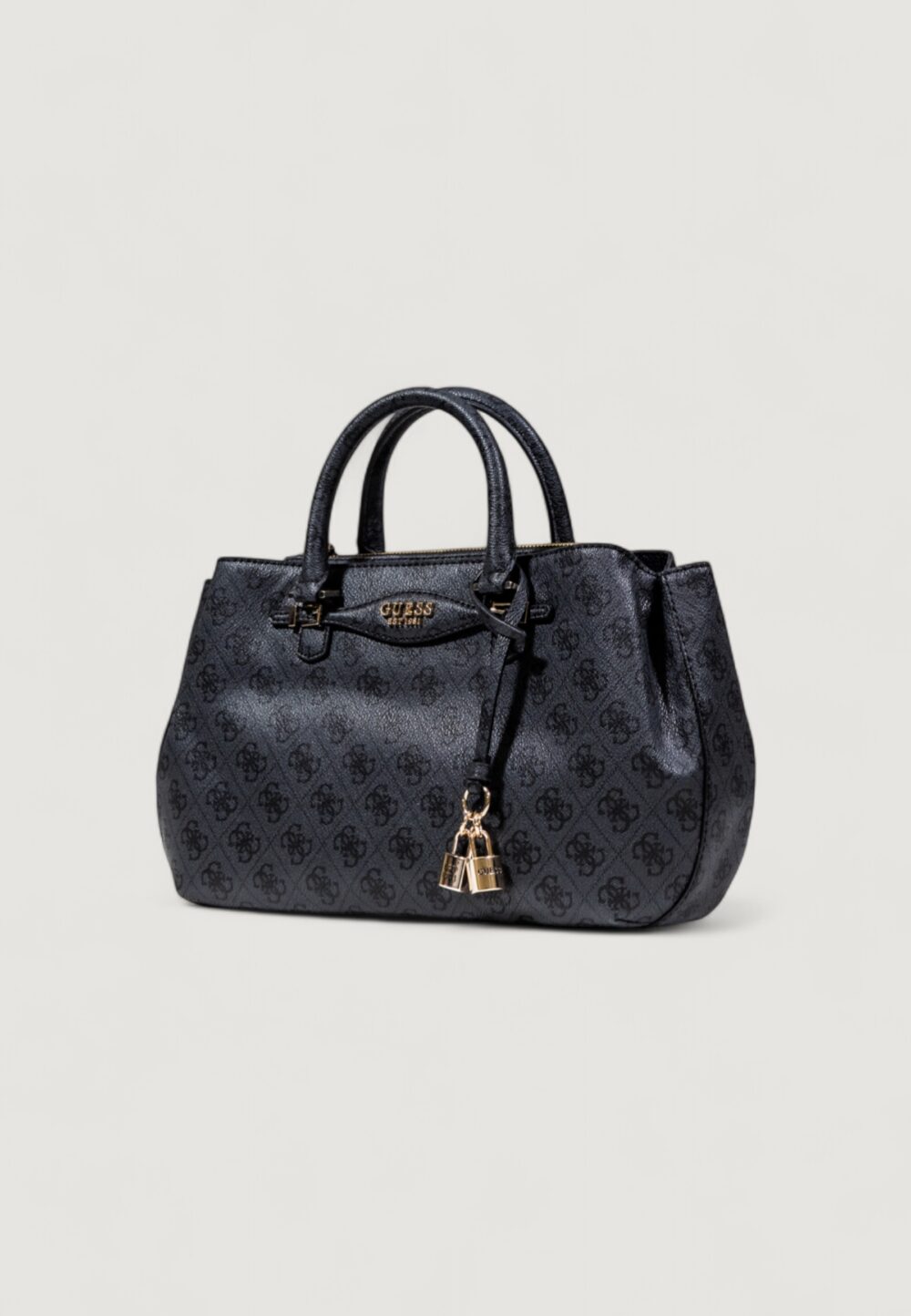 Borsa Guess KATYA GIRLFRIEND SATCHEL Antracite - Foto 4