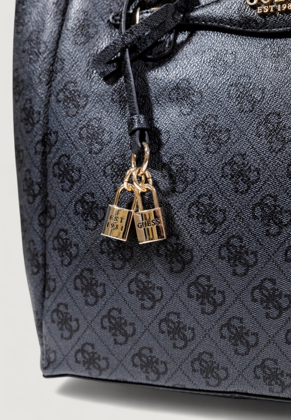Borsa Guess KATYA MULTI COMP TOTE Antracite - Foto 4
