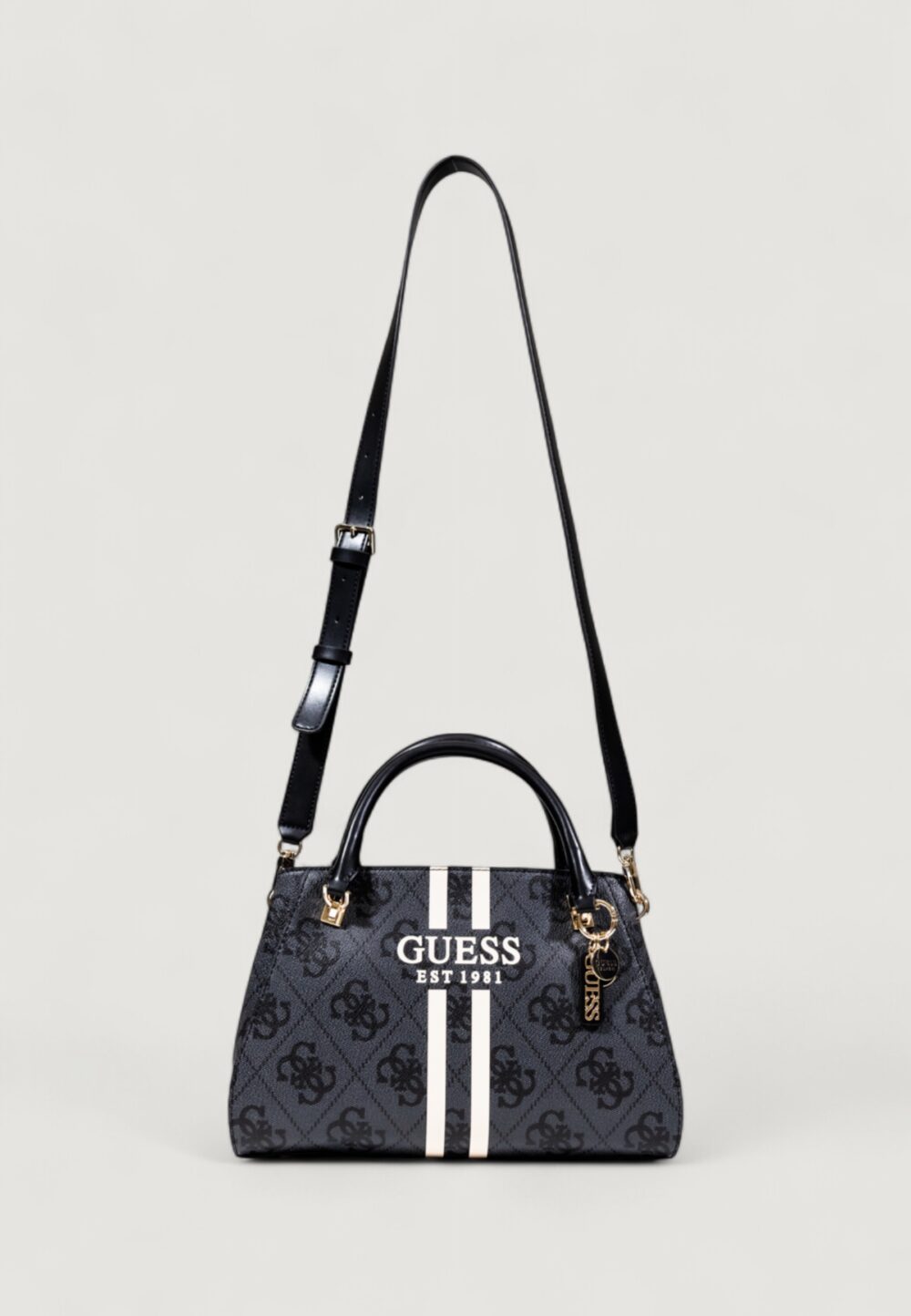 Borsa Guess NOELLE II LUXURY SATCHEL Antracite - Foto 2