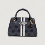 Borsa Guess NOELLE II LUXURY SATCHEL Antracite - Foto 1