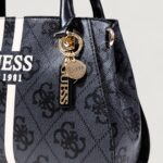 Borsa Guess NOELLE II LUXURY SATCHEL Antracite - Foto 3