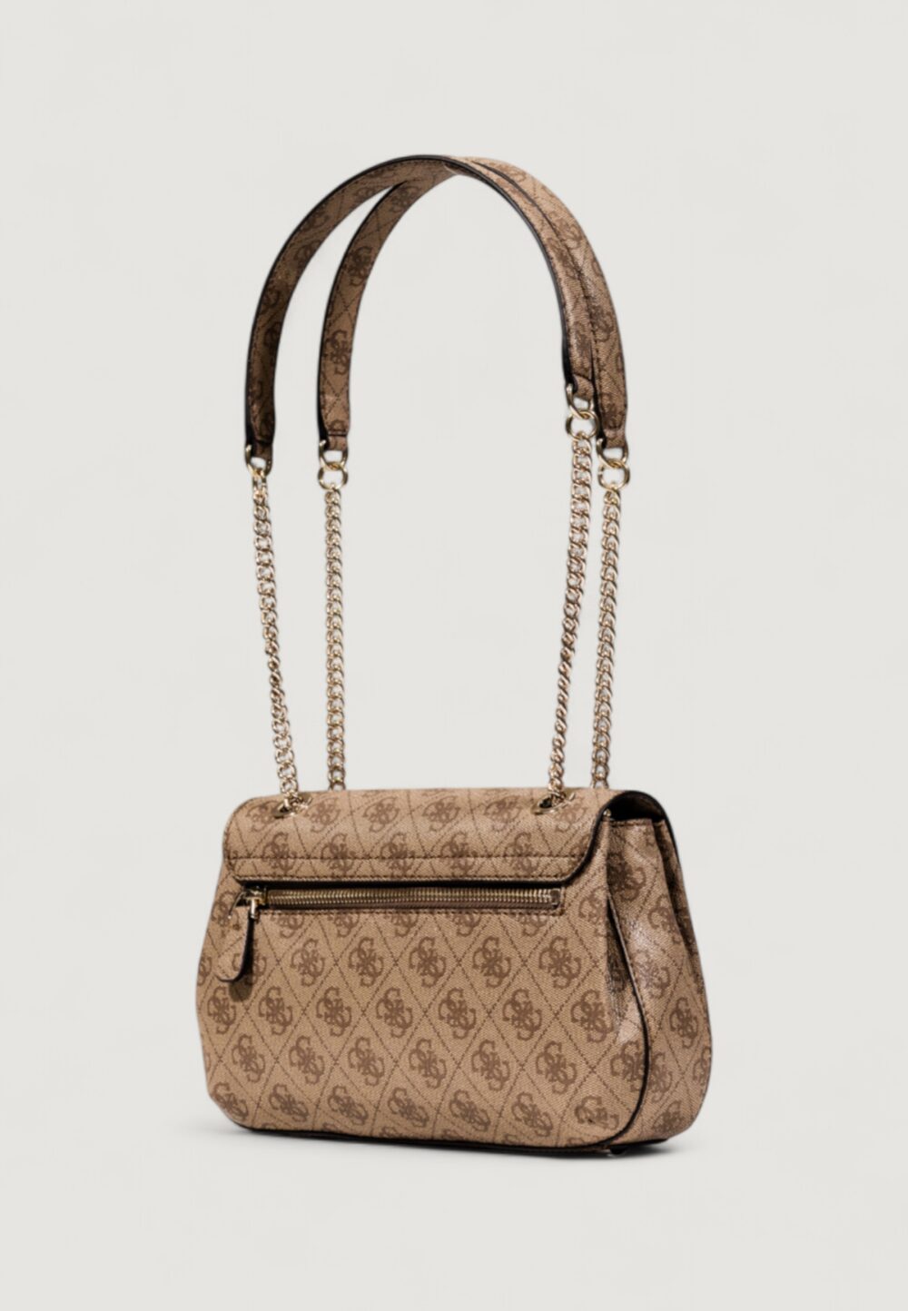 Borsa Guess KATYA CONVERTIBLE XBODY FLAP Beige - Foto 5