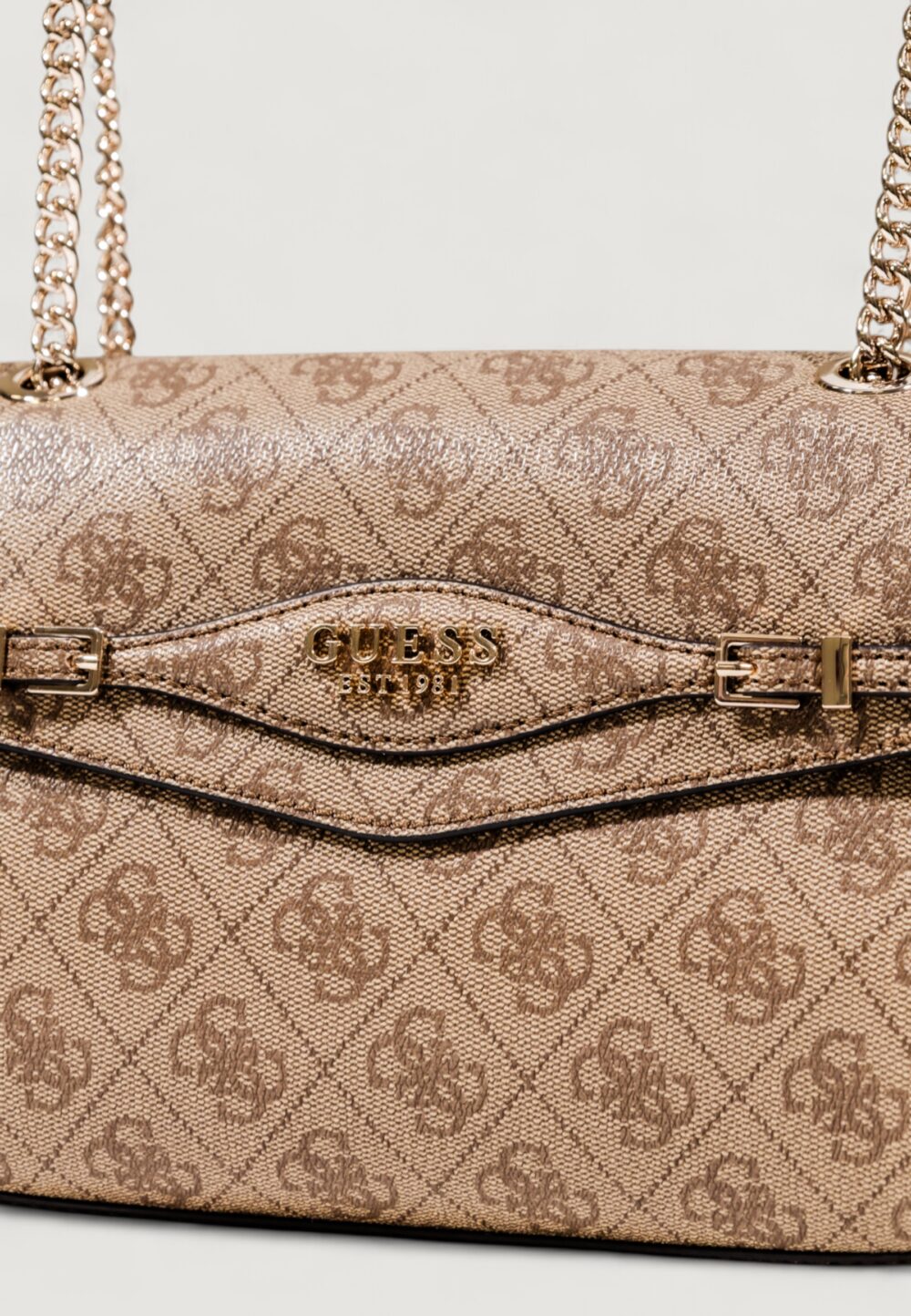 Borsa Guess KATYA CONVERTIBLE XBODY FLAP Beige - Foto 2