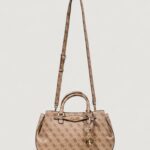 Borsa Guess KATYA GIRLFRIEND SATCHEL Beige - Foto 2