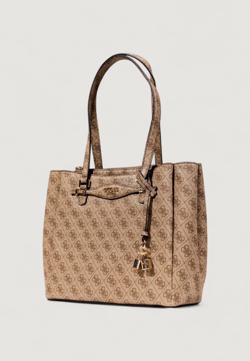 Borsa Guess KATYA MULTI COMP TOTE Beige - Foto 2