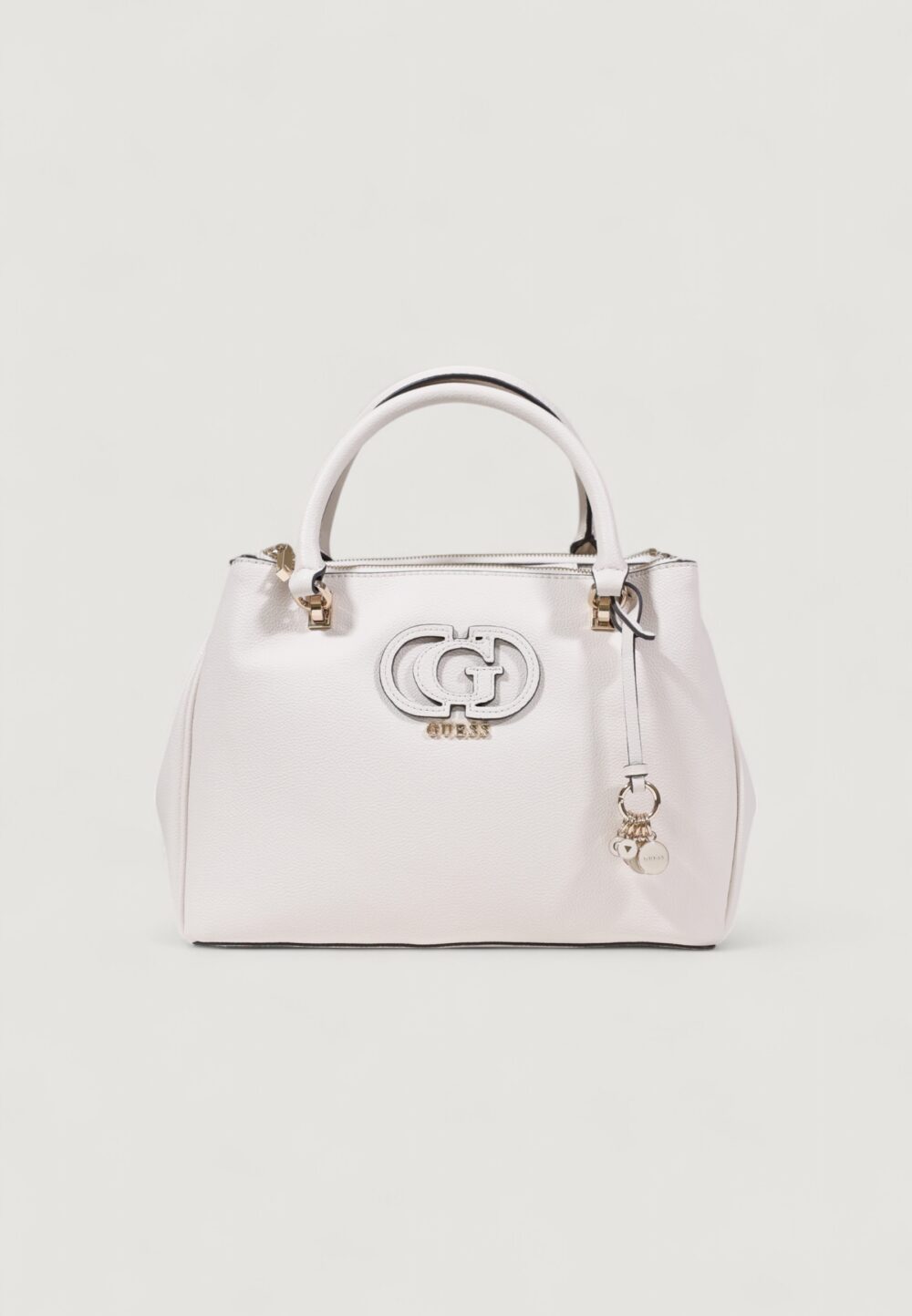 Borsa Guess CALEBRA HOBO STATUS SATCHEL Bianco - Foto 2