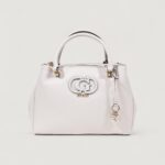 Borsa Guess CALEBRA HOBO STATUS SATCHEL Bianco - Foto 2