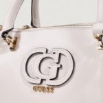 Borsa Guess CALEBRA HOBO STATUS SATCHEL Bianco - Foto 3