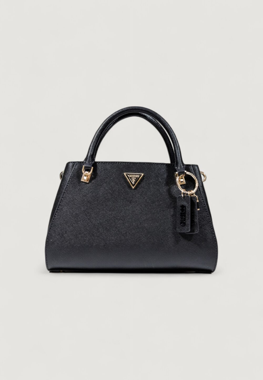 Borsa Guess NOELLE II LUXURY SATCHEL Nero - Foto 2