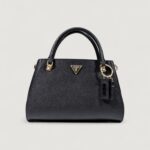 Borsa Guess NOELLE II LUXURY SATCHEL Nero - Foto 2