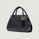 Borsa Guess NOELLE II LUXURY SATCHEL Nero - Foto 4