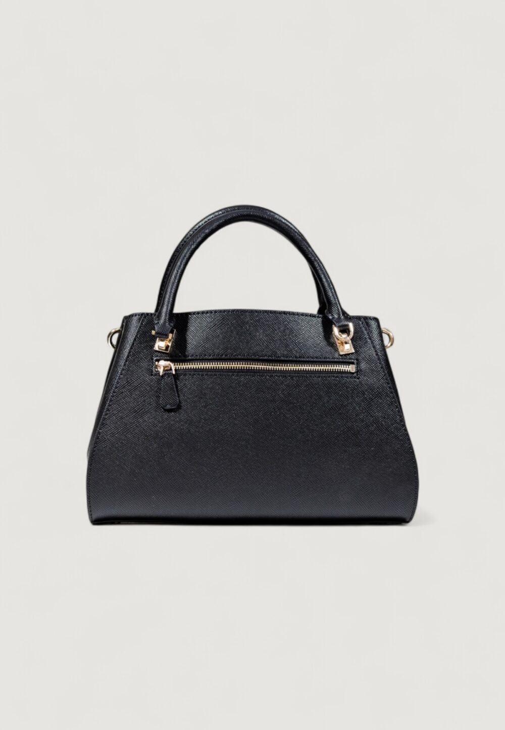Borsa Guess NOELLE II LUXURY SATCHEL Nero - Foto 5