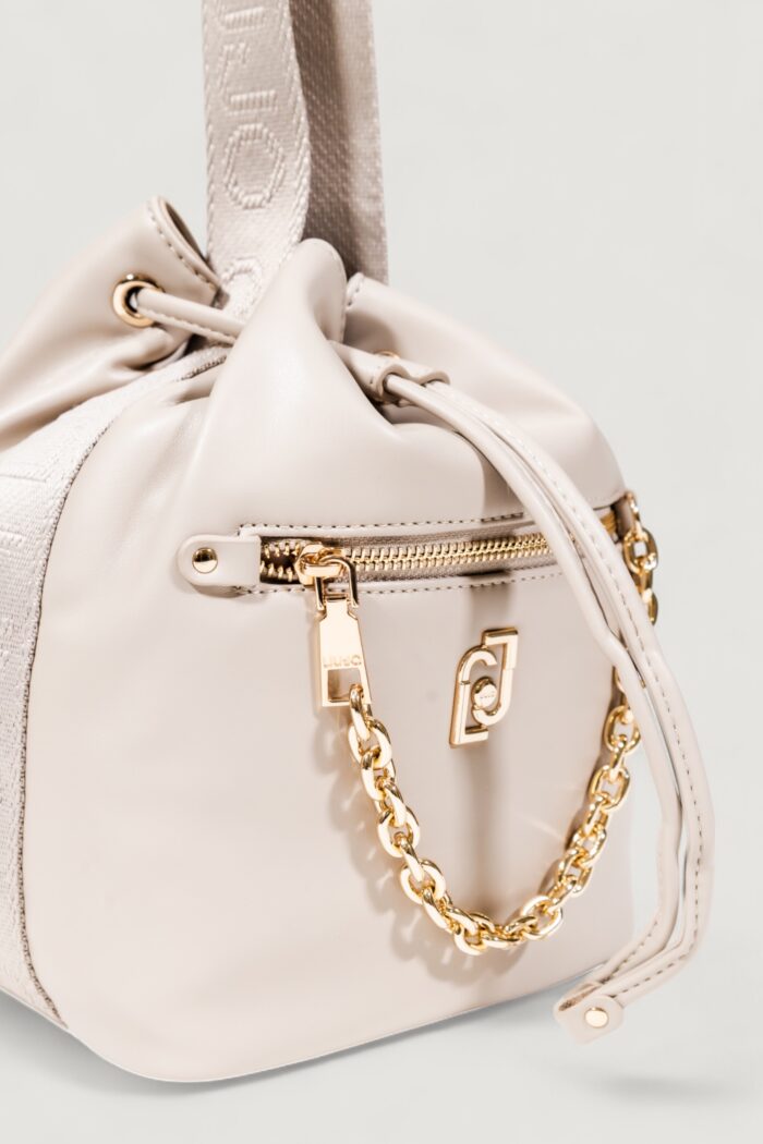 Borsa Liu-jo S BUCKET Grigio Chiaro – AF5182 E0077