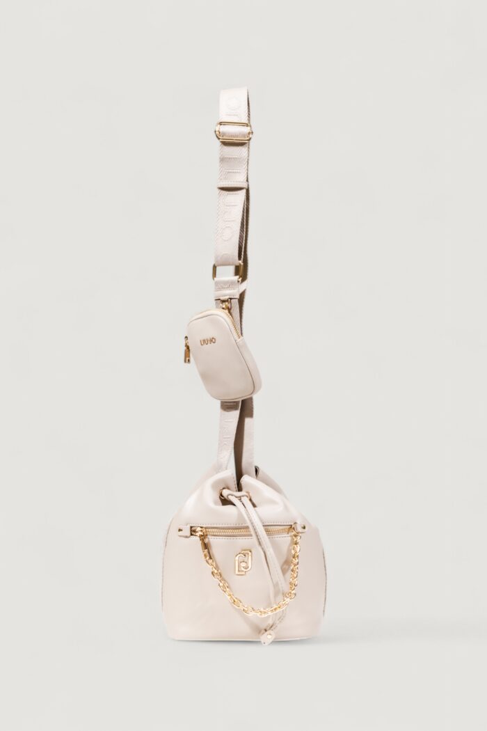 Borsa Liu-jo S BUCKET Grigio Chiaro – AF5182 E0077