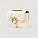 Borsa Pinko LOVE PUFF MINI CL Bianco - Foto 4