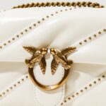 Borsa Pinko LOVE PUFF MINI CL Bianco - Foto 3