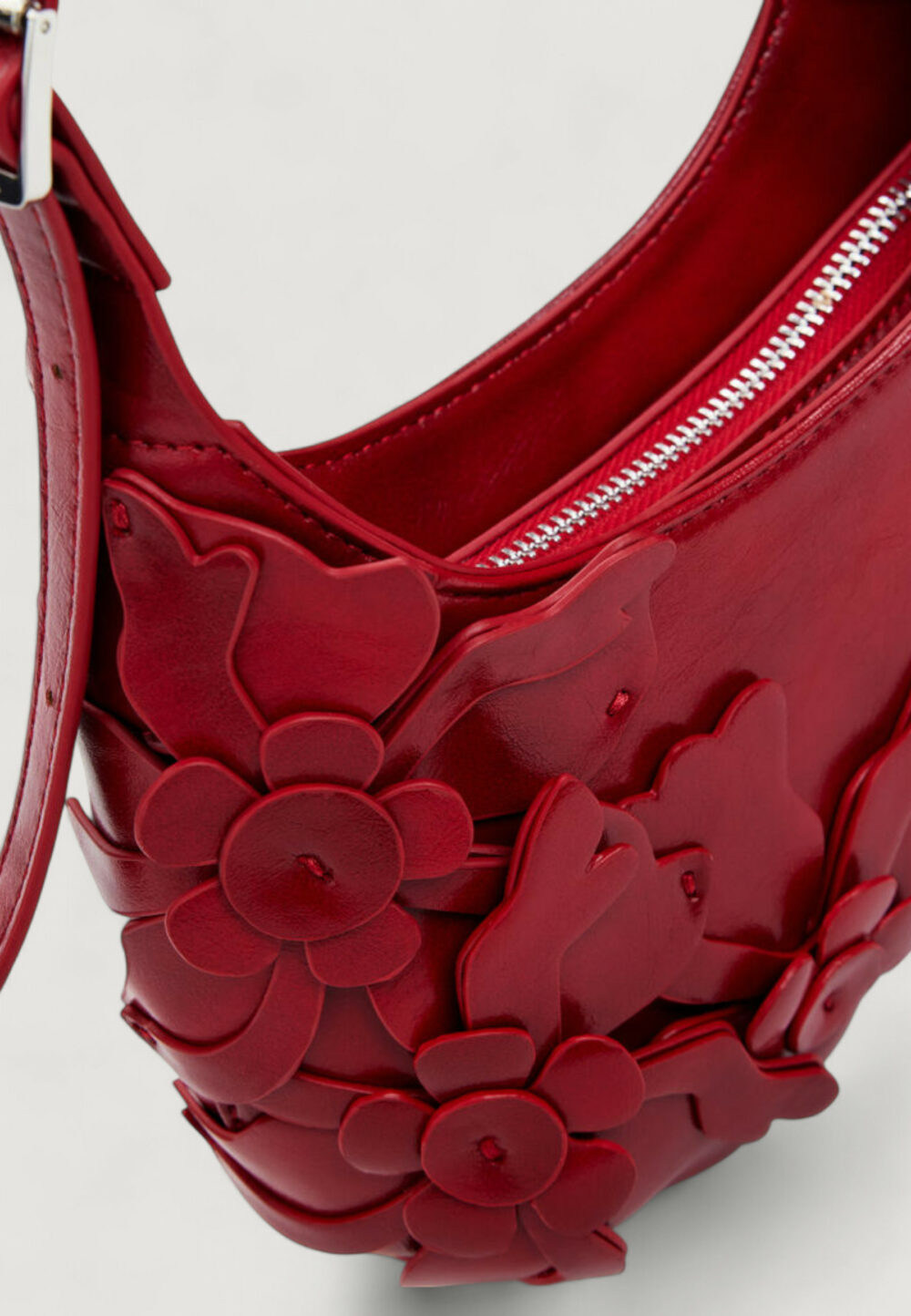 Borsa Desigual BAG_REPRISE RED VALENTIN Rosso - Foto 3