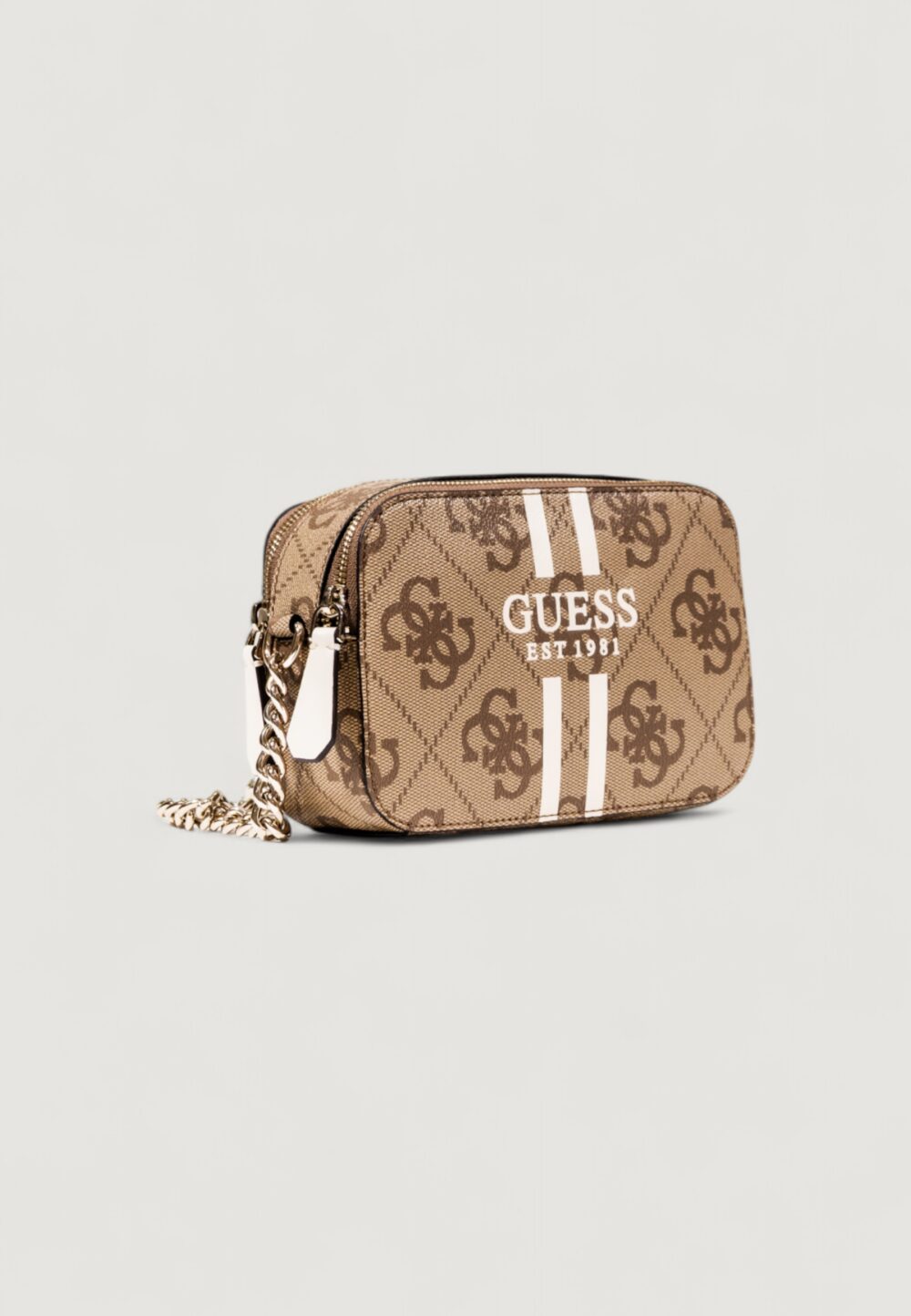 Borsa Guess NOELLE II CROSSBODY CAMERA Beige - Foto 4