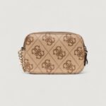 Borsa Guess NOELLE II CROSSBODY CAMERA Beige - Foto 5