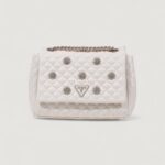 Borsa Guess EVERLEE CONVERTIBLE XBODY FLAP Bianco - Foto 2