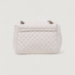 Borsa Guess EVERLEE CONVERTIBLE XBODY FLAP Bianco - Foto 5
