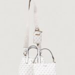 Borsa Guess G WAVE II MINI TOTE Bianco - Foto 4