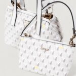 Borsa Guess G WAVE II MINI TOTE Bianco - Foto 5