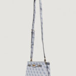 Borsa Guess KATYA CROSSBODY TOP ZIP Grigio - Foto 3