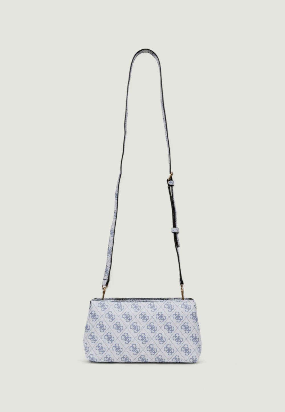 Borsa Guess KATYA CROSSBODY TOP ZIP Grigio - Foto 4