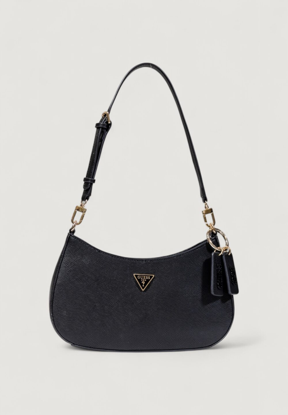 Borsa Guess NOELLE II TOP ZIP SHOULDER BAG Nero - Foto 1