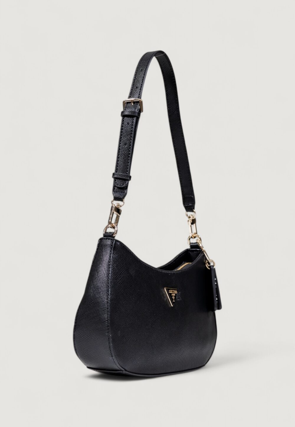 Borsa Guess NOELLE II TOP ZIP SHOULDER BAG Nero - Foto 3