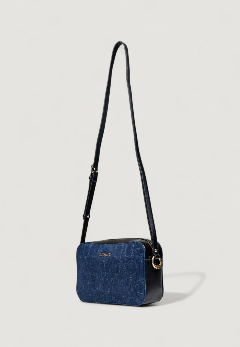 Borsa Liu-Jo M CAMERA CASE Denim scuro - Foto 2