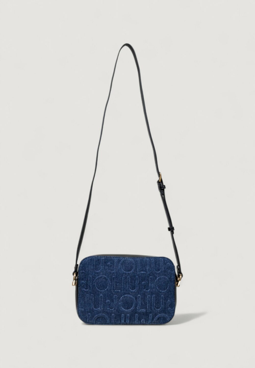 Borsa Liu-Jo M CAMERA CASE Denim scuro - Foto 3
